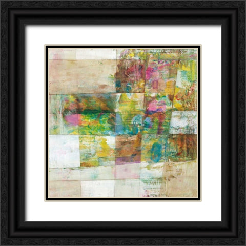 Peek a boo III Black Ornate Wood Framed Art Print with Double Matting by Fuchs, Jodi