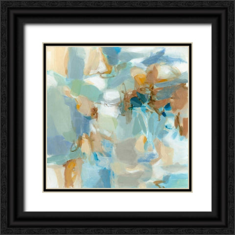 West of the Sea Black Ornate Wood Framed Art Print with Double Matting by Long, Christina