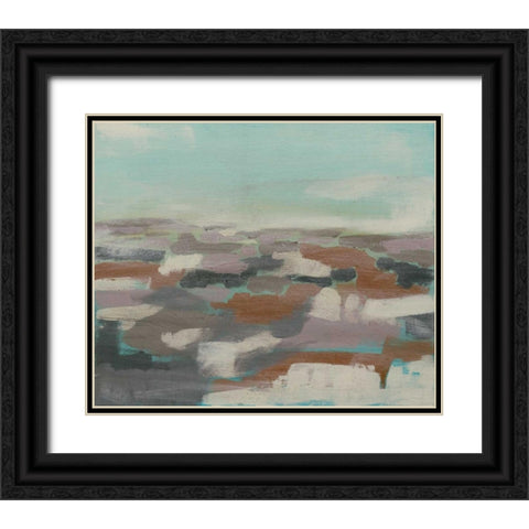 Sky Field I Black Ornate Wood Framed Art Print with Double Matting by Goldberger, Jennifer