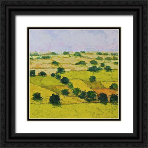 Dusty Meadows Black Ornate Wood Framed Art Print with Double Matting by Friedlander, Allan