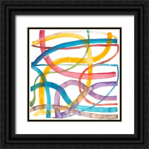 The Road Back to You I Black Ornate Wood Framed Art Print with Double Matting by Mosley, Kiana