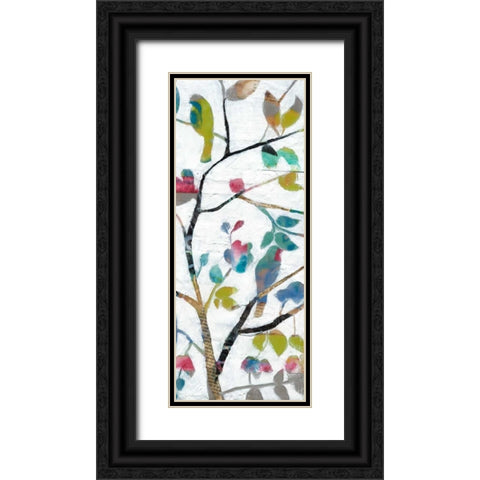 Woodland Story IV Black Ornate Wood Framed Art Print with Double Matting by Goldberger, Jennifer