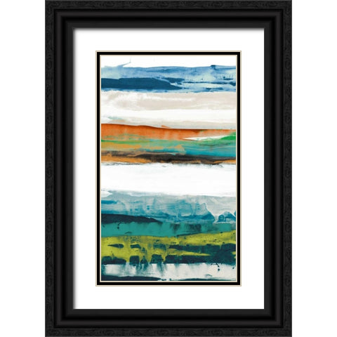 Primary Decision IV Black Ornate Wood Framed Art Print with Double Matting by Jasper, Sisa