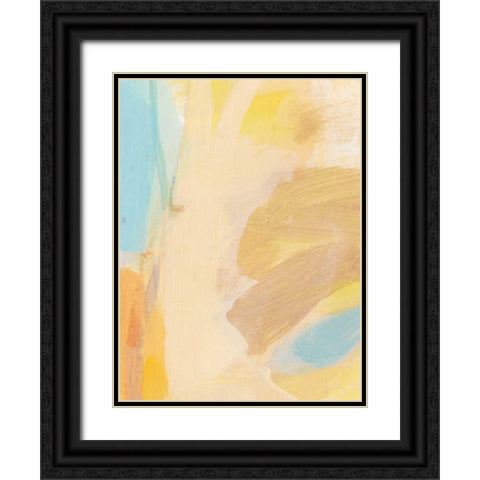 Breath Black Ornate Wood Framed Art Print with Double Matting by Long, Christina