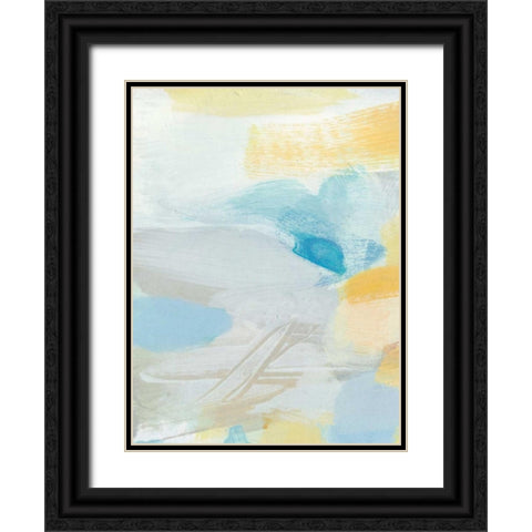 Glimpse Black Ornate Wood Framed Art Print with Double Matting by Long, Christina