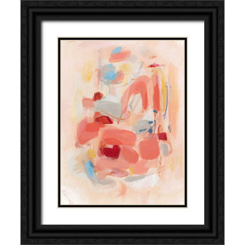 French Bread Black Ornate Wood Framed Art Print with Double Matting by Long, Christina