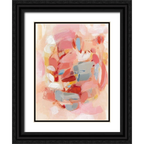 Candle Light Black Ornate Wood Framed Art Print with Double Matting by Long, Christina