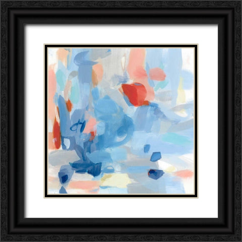 Tuesday Black Ornate Wood Framed Art Print with Double Matting by Long, Christina