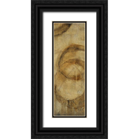 Orbit II Black Ornate Wood Framed Art Print with Double Matting by OToole, Tim