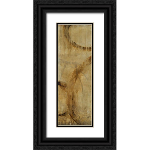 Orbit III Black Ornate Wood Framed Art Print with Double Matting by OToole, Tim