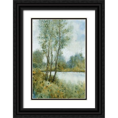 Early Spring II Black Ornate Wood Framed Art Print with Double Matting by OToole, Tim