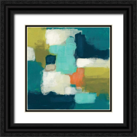 Interlude II Black Ornate Wood Framed Art Print with Double Matting by Vess, June Erica