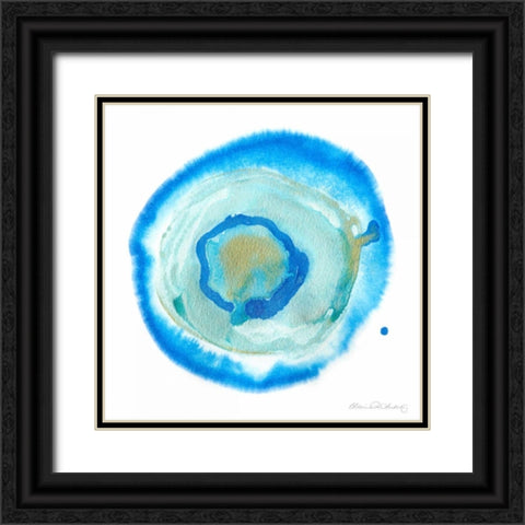 Nebulae I Black Ornate Wood Framed Art Print with Double Matting by Ludwig, Alicia