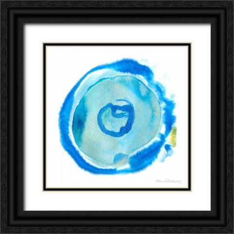 Nebulae II Black Ornate Wood Framed Art Print with Double Matting by Ludwig, Alicia