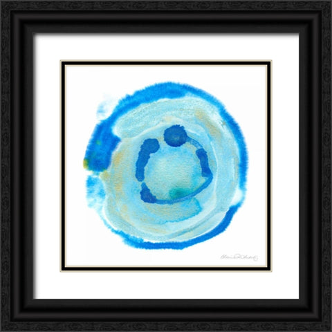 Nebulae III Black Ornate Wood Framed Art Print with Double Matting by Ludwig, Alicia