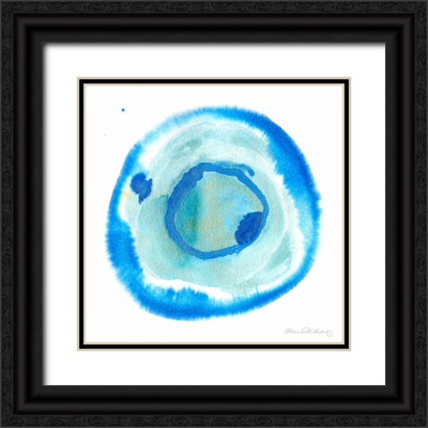 Nebulae IV Black Ornate Wood Framed Art Print with Double Matting by Ludwig, Alicia