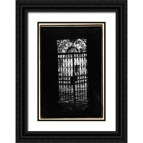Hidden Passages Venice I Black Ornate Wood Framed Art Print with Double Matting by DeNardo, Laura