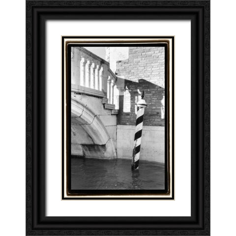 Hidden Passages Venice VII Black Ornate Wood Framed Art Print with Double Matting by DeNardo, Laura