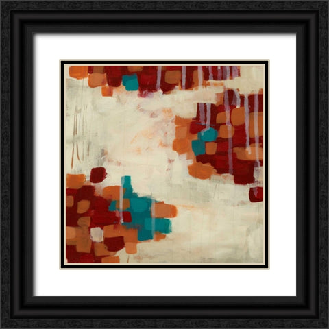 Interject I Black Ornate Wood Framed Art Print with Double Matting by Vess, June Erica