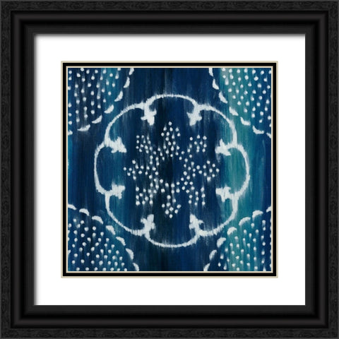 Moonbeam I Black Ornate Wood Framed Art Print with Double Matting by Zarris, Chariklia