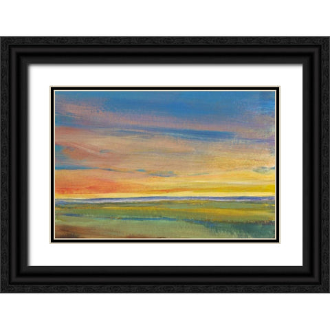 Fading Light I Black Ornate Wood Framed Art Print with Double Matting by OToole, Tim