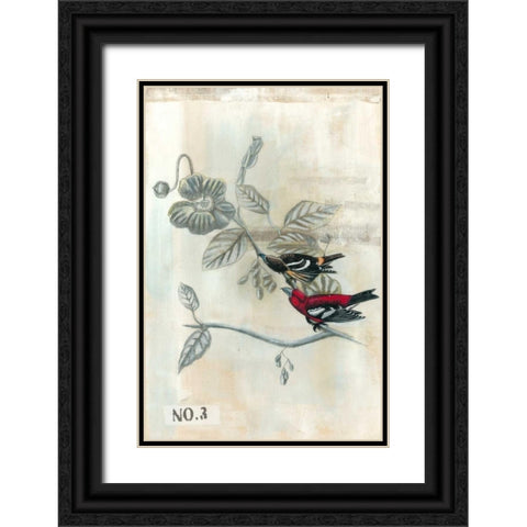 After Flight III Black Ornate Wood Framed Art Print with Double Matting by McCavitt, Naomi