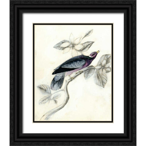 Rustic Aviary I Black Ornate Wood Framed Art Print with Double Matting by McCavitt, Naomi