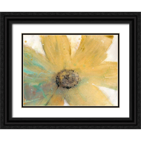Floral Spirit II Black Ornate Wood Framed Art Print with Double Matting by OToole, Tim