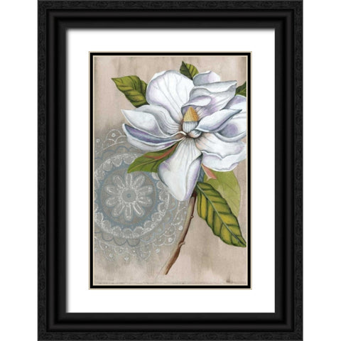 Bohemian Botanical IV Black Ornate Wood Framed Art Print with Double Matting by McCavitt, Naomi