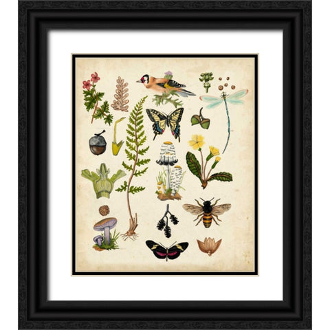 A Walk in the Forest I Black Ornate Wood Framed Art Print with Double Matting by McCavitt, Naomi