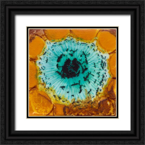 Oculus I Black Ornate Wood Framed Art Print with Double Matting by Ludwig, Alicia