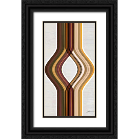 Modern Dance I Black Ornate Wood Framed Art Print with Double Matting by Burghardt, James
