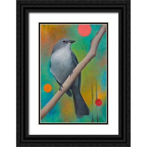 Mysteries of the Universe XIV Black Ornate Wood Framed Art Print with Double Matting by Evans, Bridget G.