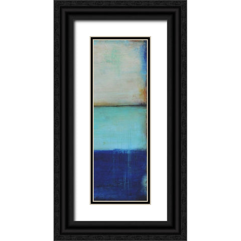 Ocean 78 II Black Ornate Wood Framed Art Print with Double Matting by Ashley, Erin