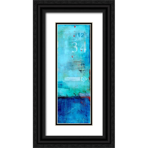 Pier 34 II Black Ornate Wood Framed Art Print with Double Matting by Ashley, Erin
