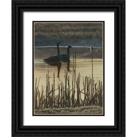 First Light I Black Ornate Wood Framed Art Print with Double Matting by Szatkowski, Fred