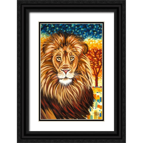 Wild Africa II Black Ornate Wood Framed Art Print with Double Matting by Vitaletti, Carolee