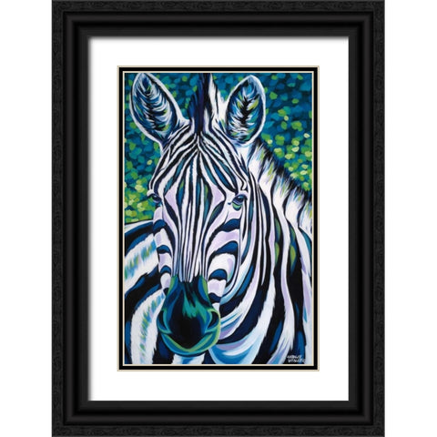 Wild Africa III Black Ornate Wood Framed Art Print with Double Matting by Vitaletti, Carolee