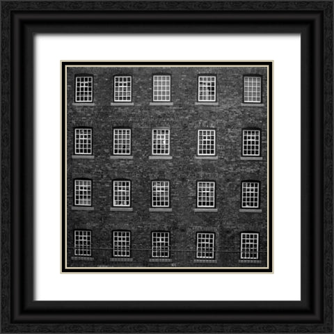 Rustic Details I Black Ornate Wood Framed Art Print with Double Matting by Bell, Lillian