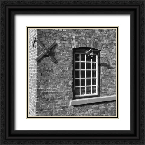 Rustic Details II Black Ornate Wood Framed Art Print with Double Matting by Bell, Lillian