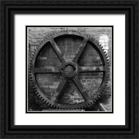 Rustic Details III Black Ornate Wood Framed Art Print with Double Matting by Bell, Lillian