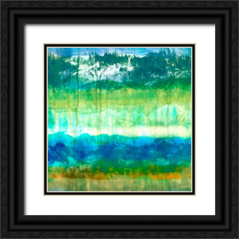 Marine V Black Ornate Wood Framed Art Print with Double Matting by Butler, John