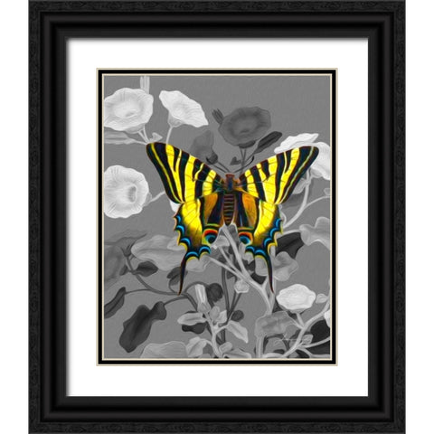 On Display V Black Ornate Wood Framed Art Print with Double Matting by Burghardt, James