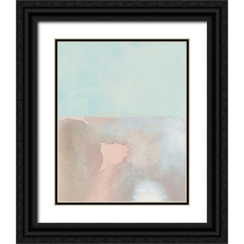 Tide Pools II Black Ornate Wood Framed Art Print with Double Matting by Popp, Grace