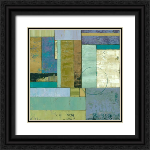 Fossil Infusion I b Black Ornate Wood Framed Art Print with Double Matting by Joy, Julie