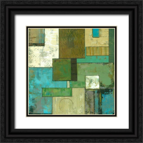 Fossil Infusion II b Black Ornate Wood Framed Art Print with Double Matting by Joy, Julie