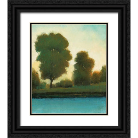 Quiet Moment I Black Ornate Wood Framed Art Print with Double Matting by OToole, Tim