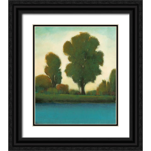 Quiet Moment II Black Ornate Wood Framed Art Print with Double Matting by OToole, Tim