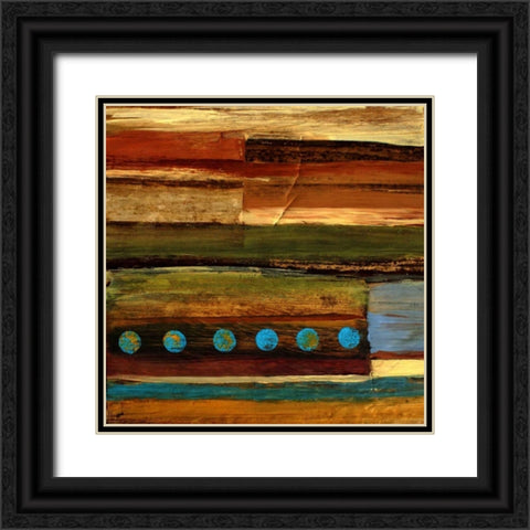 Spice Impressions IV Black Ornate Wood Framed Art Print with Double Matting by Orlov, Irena