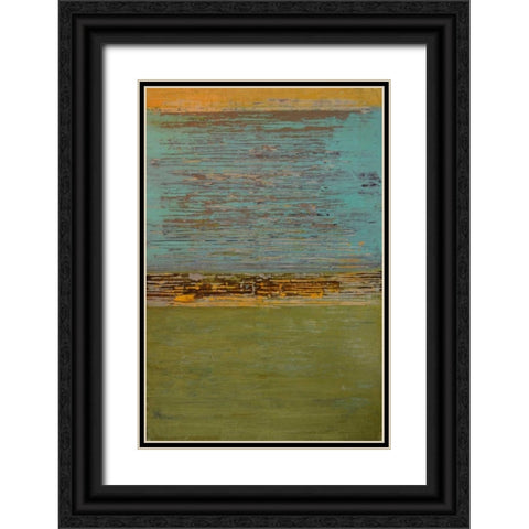 Easy Reflections III Black Ornate Wood Framed Art Print with Double Matting by Avondet, Natalie